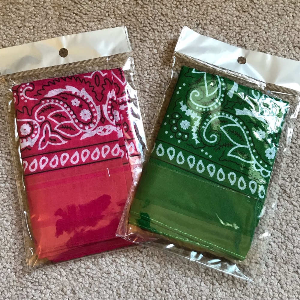 Bandana set of 2  (headwear/face covering)
